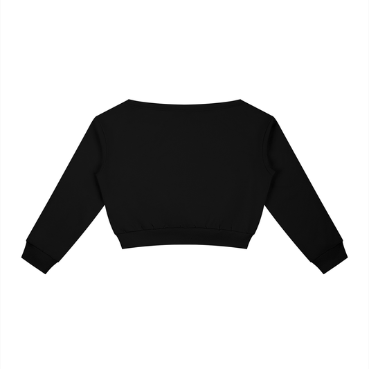 Women's Rose Crewneck (Black)