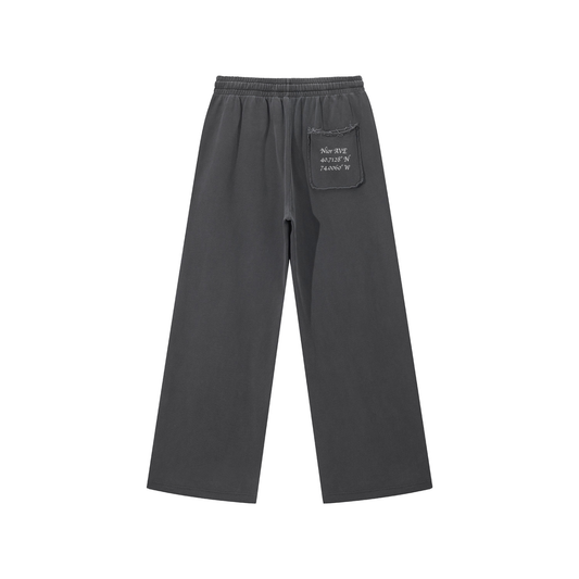 NY Star Varsity Inspired Sweatpants (Dark Gray)