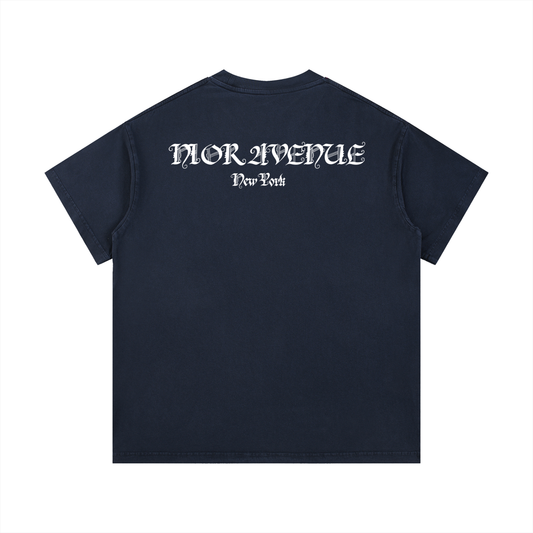 New York Rose Tee (Royal Blue)