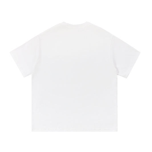 Signature Peacock Crest T-Shirt (White)