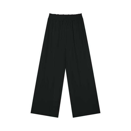 Varsity Emblem Women's High Rise Pants (Black)