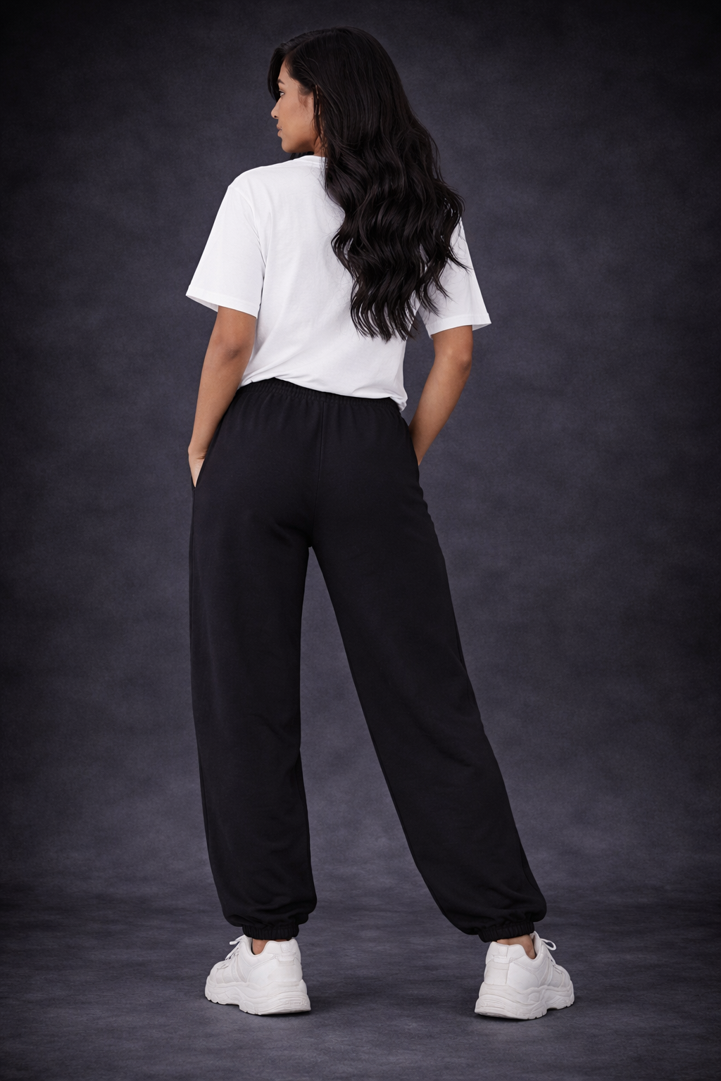 Monogram Women's Joggers (Black)