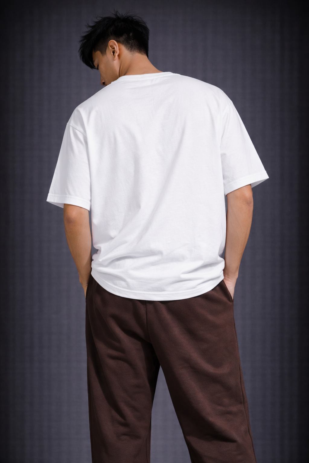 Signature Peacock Crest T-Shirt (White)