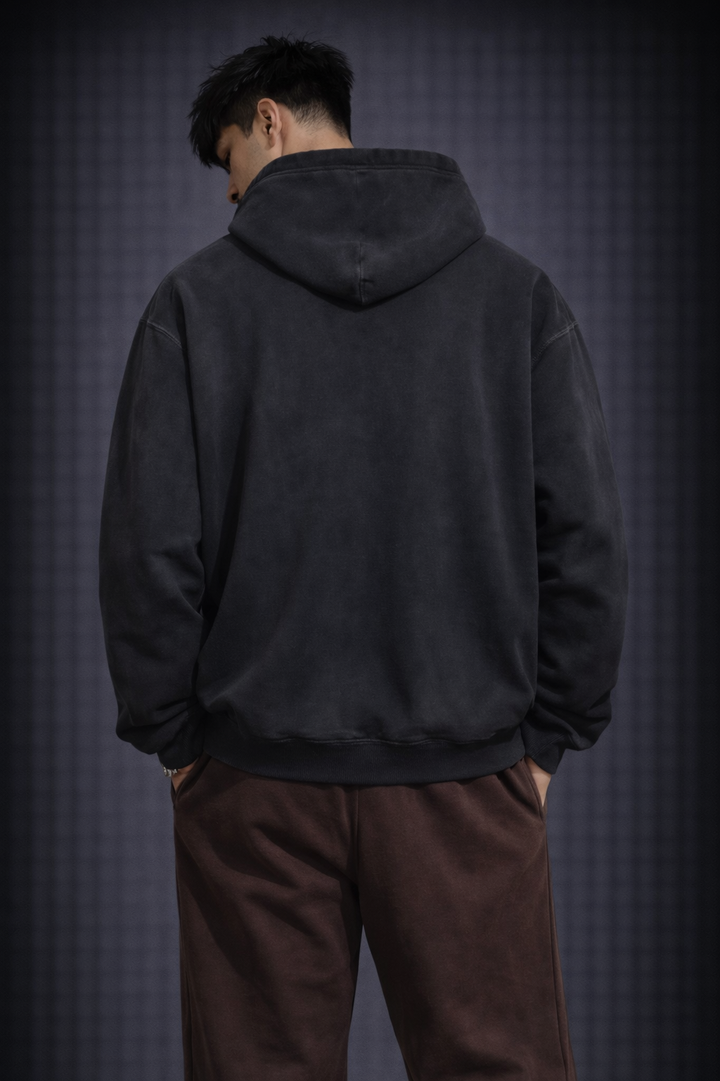 Graffiti Logo Hoodie (Black)