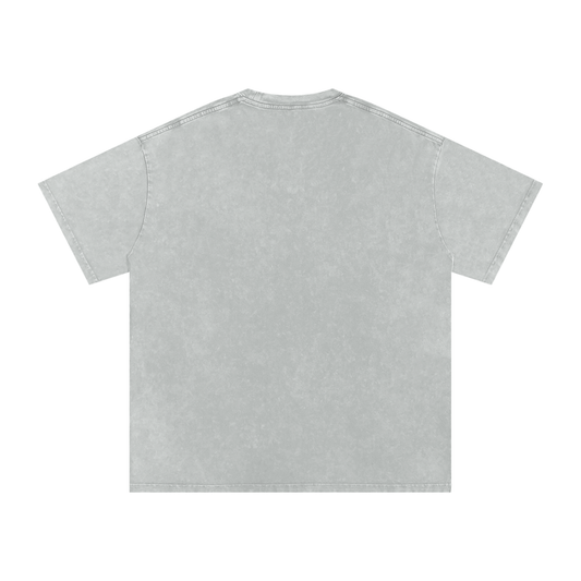 Gothic Script T-Shirt (Light Gray)