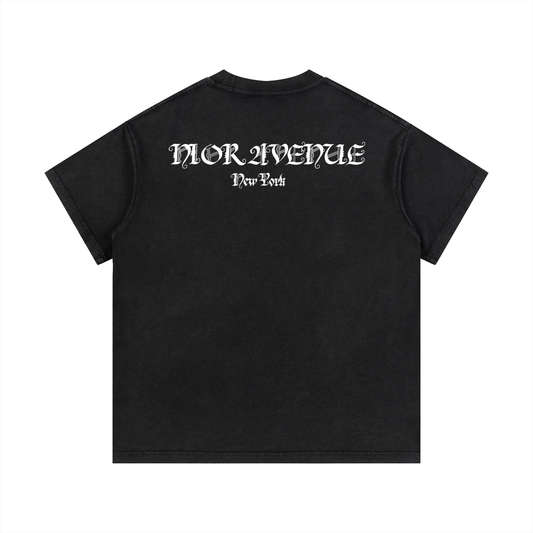 New York Rose Tee (Black)