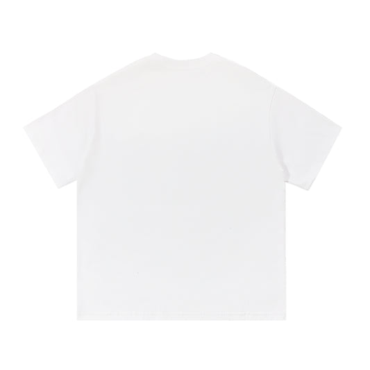 Signature Peacock Crest T-Shirt (White)