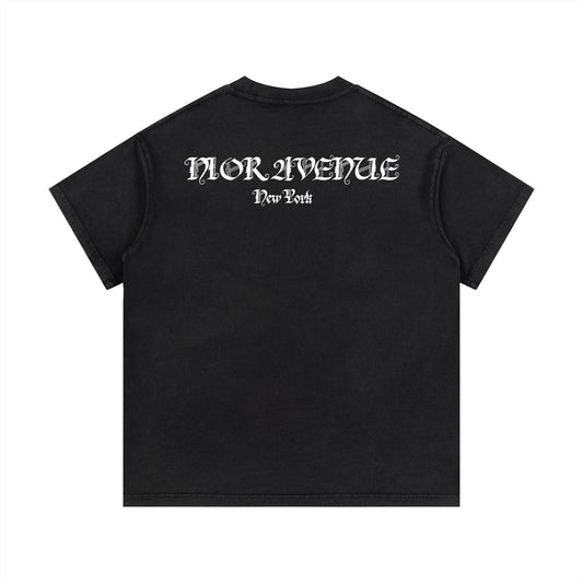New York Rose Tee (Black)