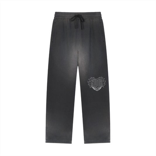 Shadow Crest Sweatpants (Black)