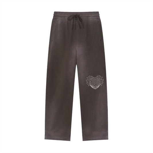 Shadow Crest Sweatpants (Brown)