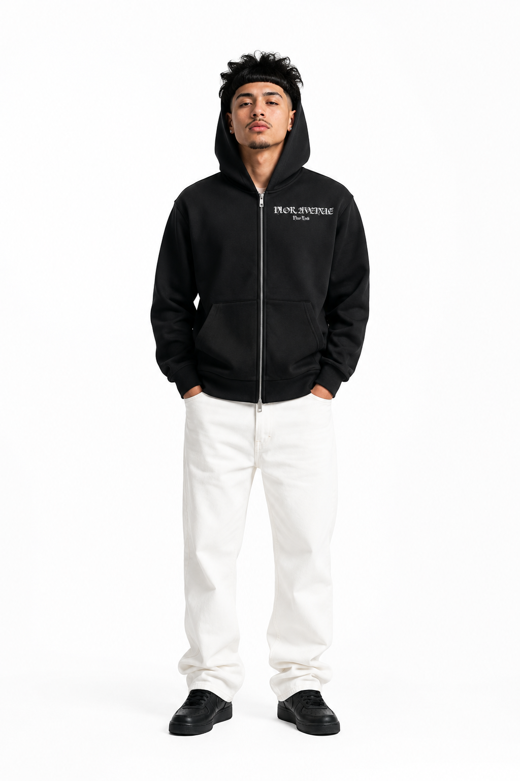 Signature Crest Zip up Hoodie