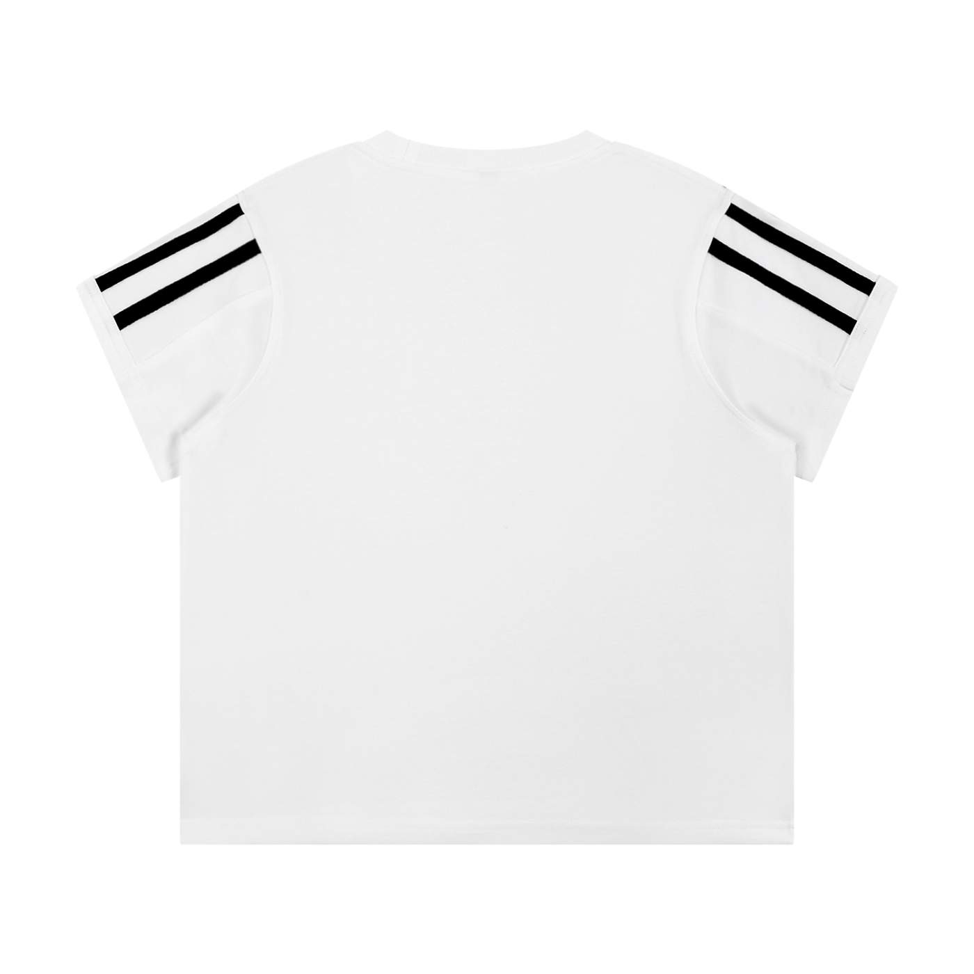 Women's Varsity Stripe Tee (White)