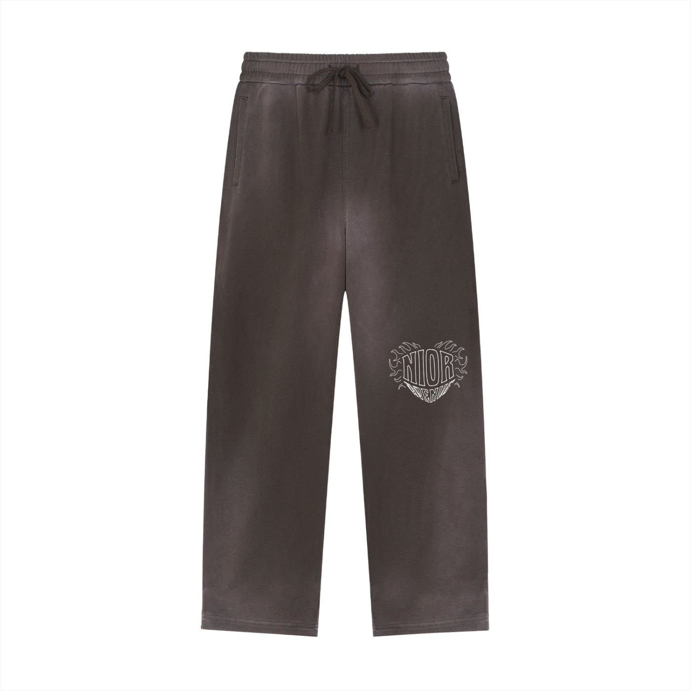 Shadow Crest Sweatpants (Brown)