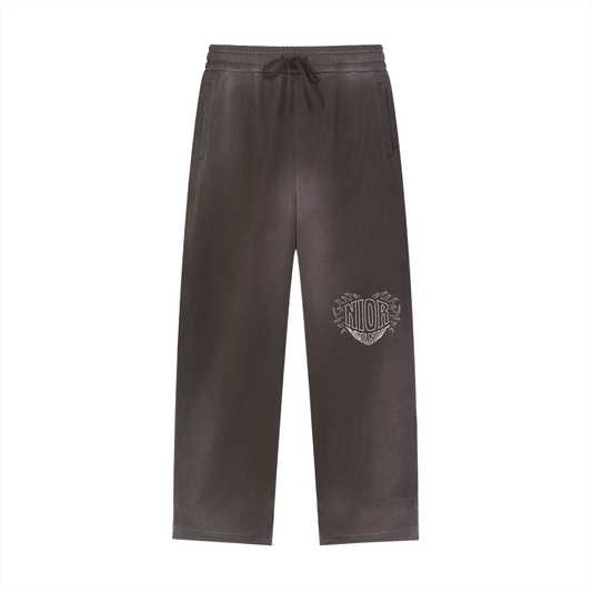 Shadow Crest Sweatpants (Brown)