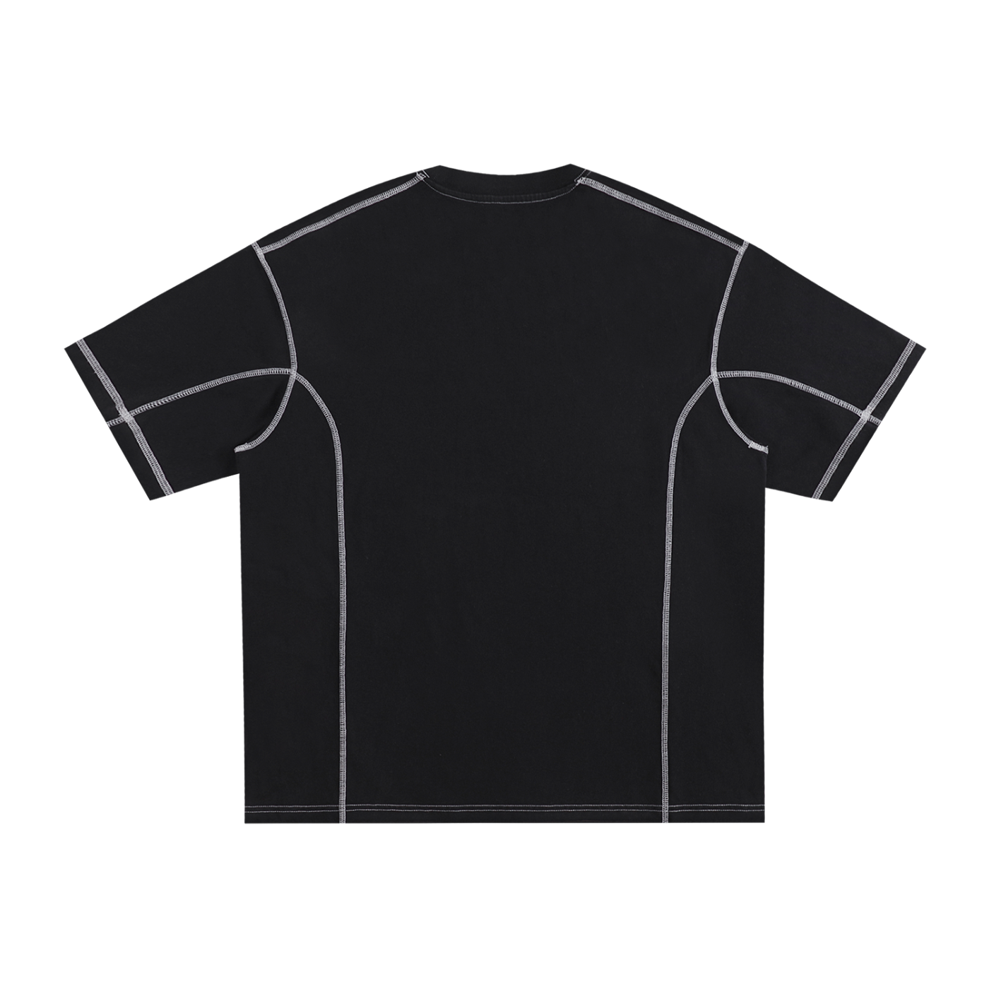 Contrast-Stitch Logo Tee