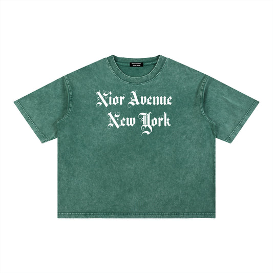 Old Script T -Shirt (Blackish Green)