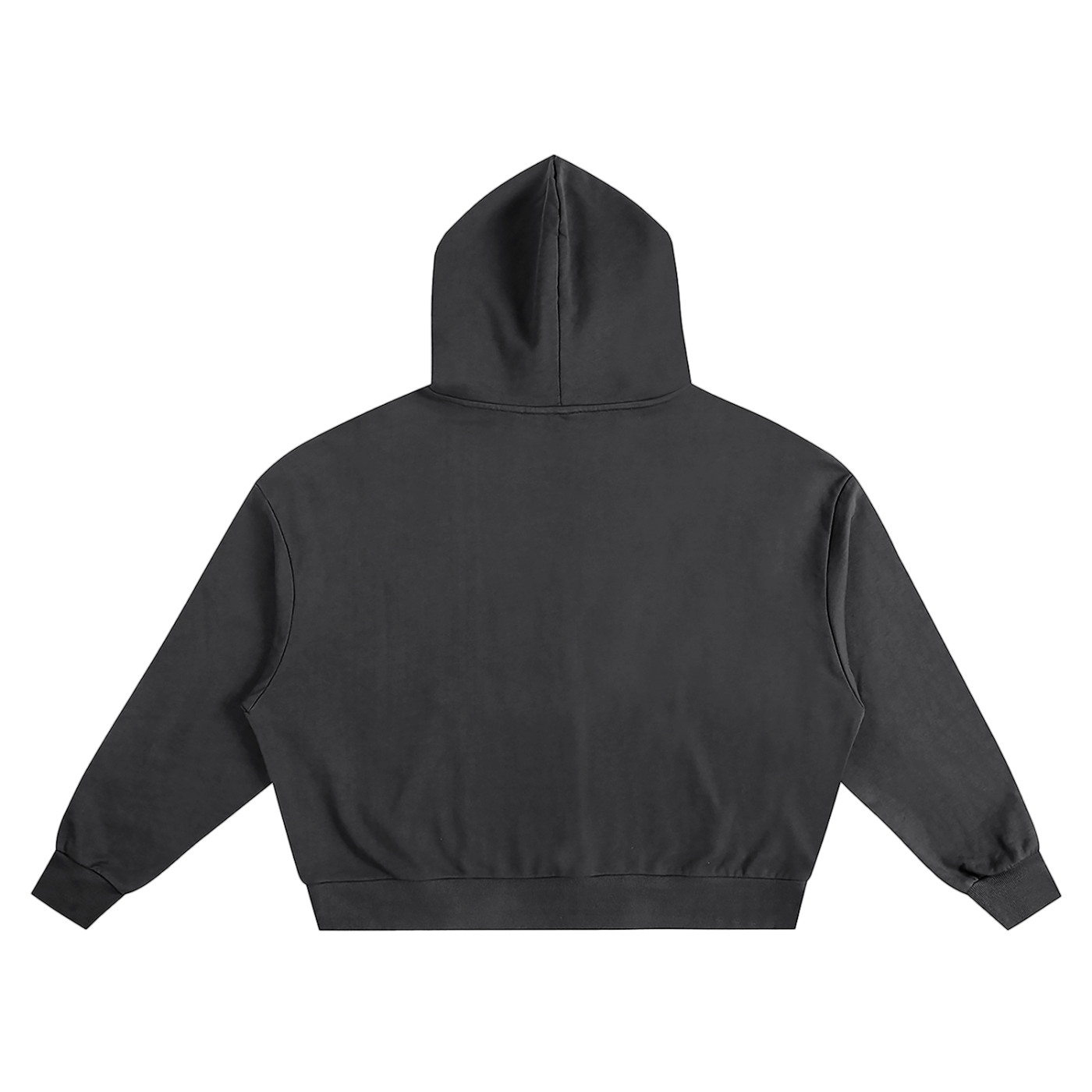 Timeless Elegance Boxy Oversized Hoodie (Black)
