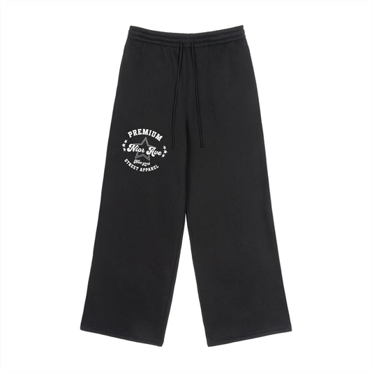 Varsity Emblem Sweatpants (Black)