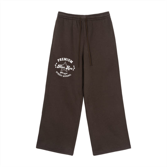 Varsity Emblem Sweatpants (Brown)