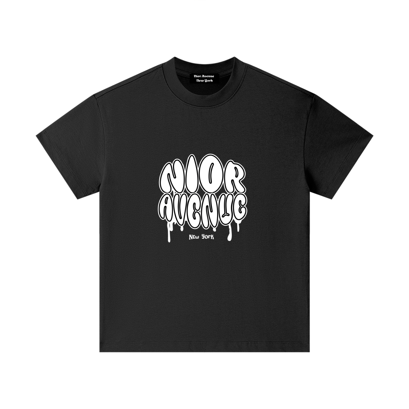 Boy's Drip Logo Tee (Black)