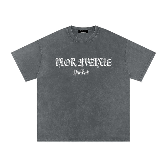 Gothic Script T-Shirt (Pirate Gray)