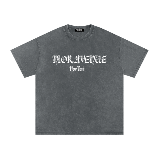 Gothic Script T-Shirt (Pirate Gray)