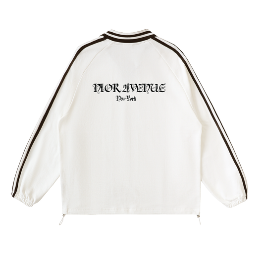 Signature Peacock Crest Sweatshirt (White)