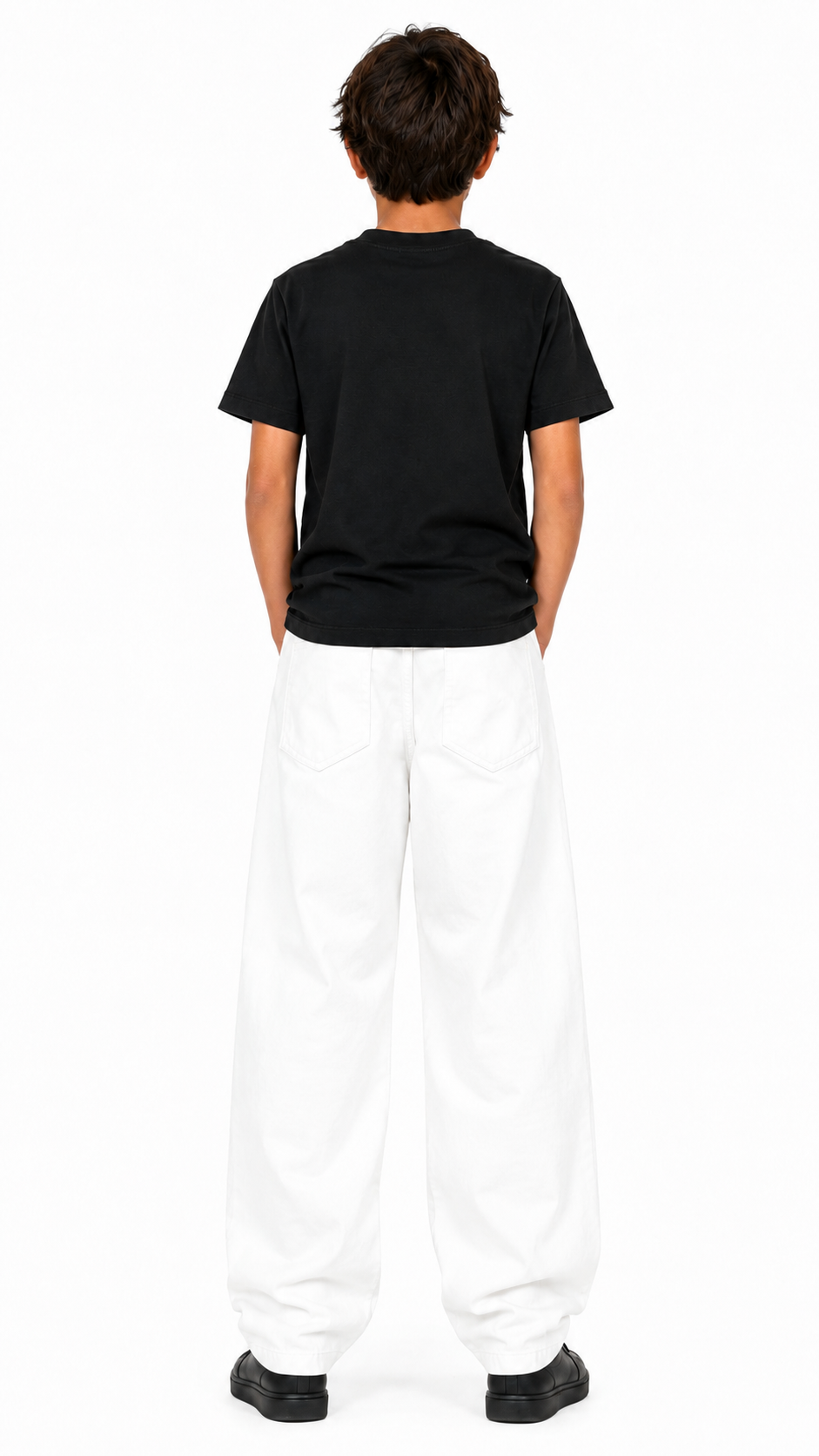 Boy's Drip Logo Tee (Black)