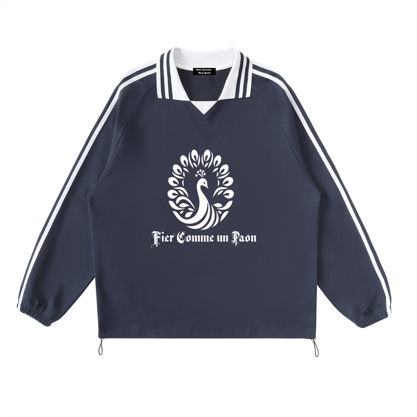 Signature Peacock Crest Sweatshirt (Royal Blue)