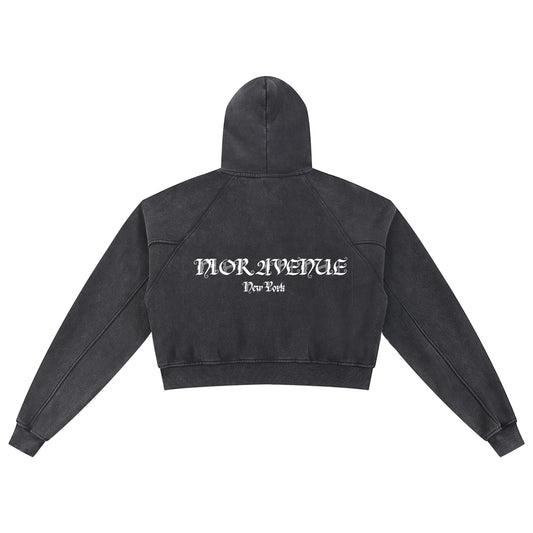 Women's Gothic Script Hoodie (Black)