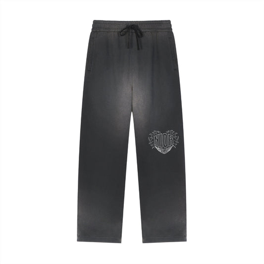Shadow Crest Sweatpants (Black)