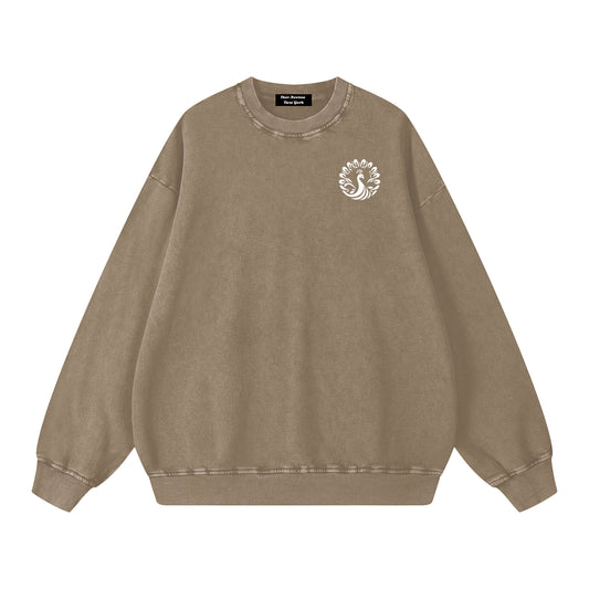 NYC Coordinates Crewneck (Brown)