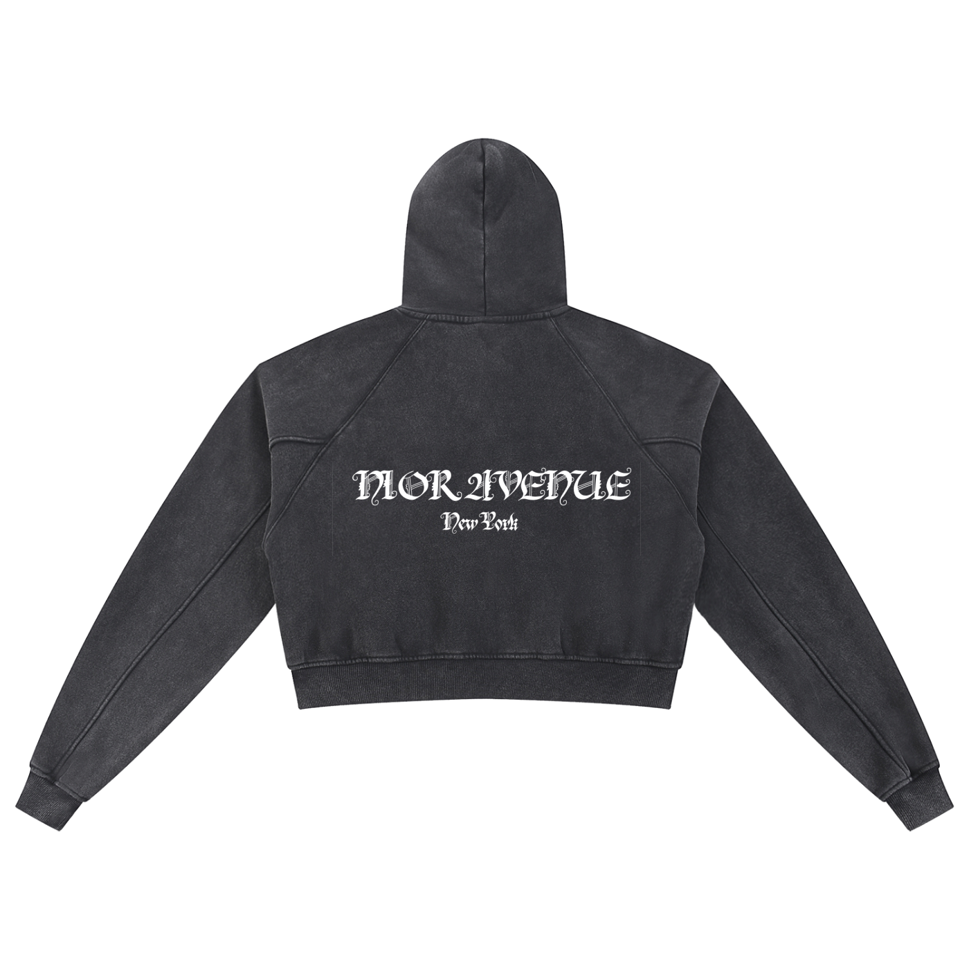 Women's Gothic Script Hoodie (Black)