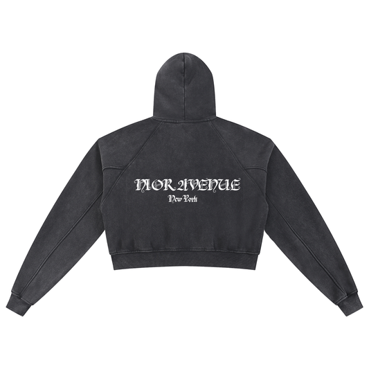 Women's Gothic Script Hoodie (Black)