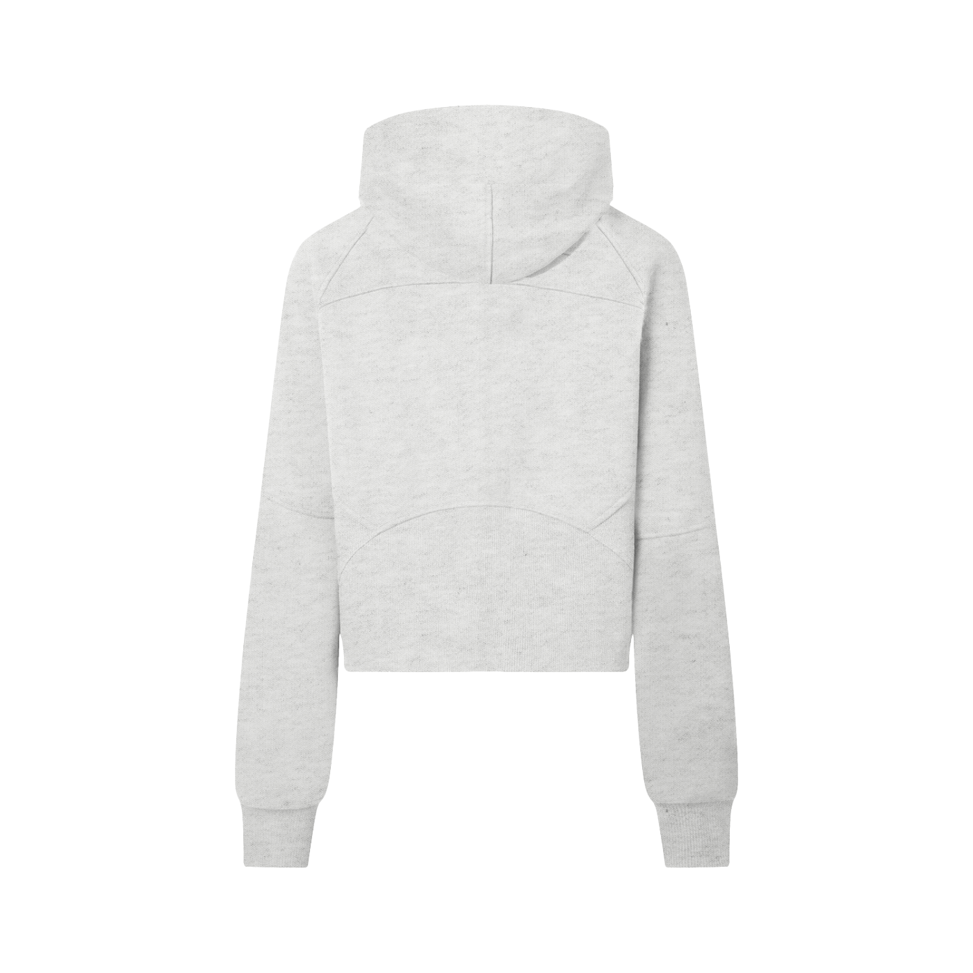 Women's Spilt Logo Hoodie (Cold Grey)