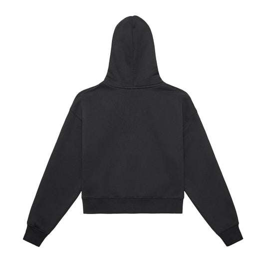 Women's Logo Zip Up Hoodie (Black)