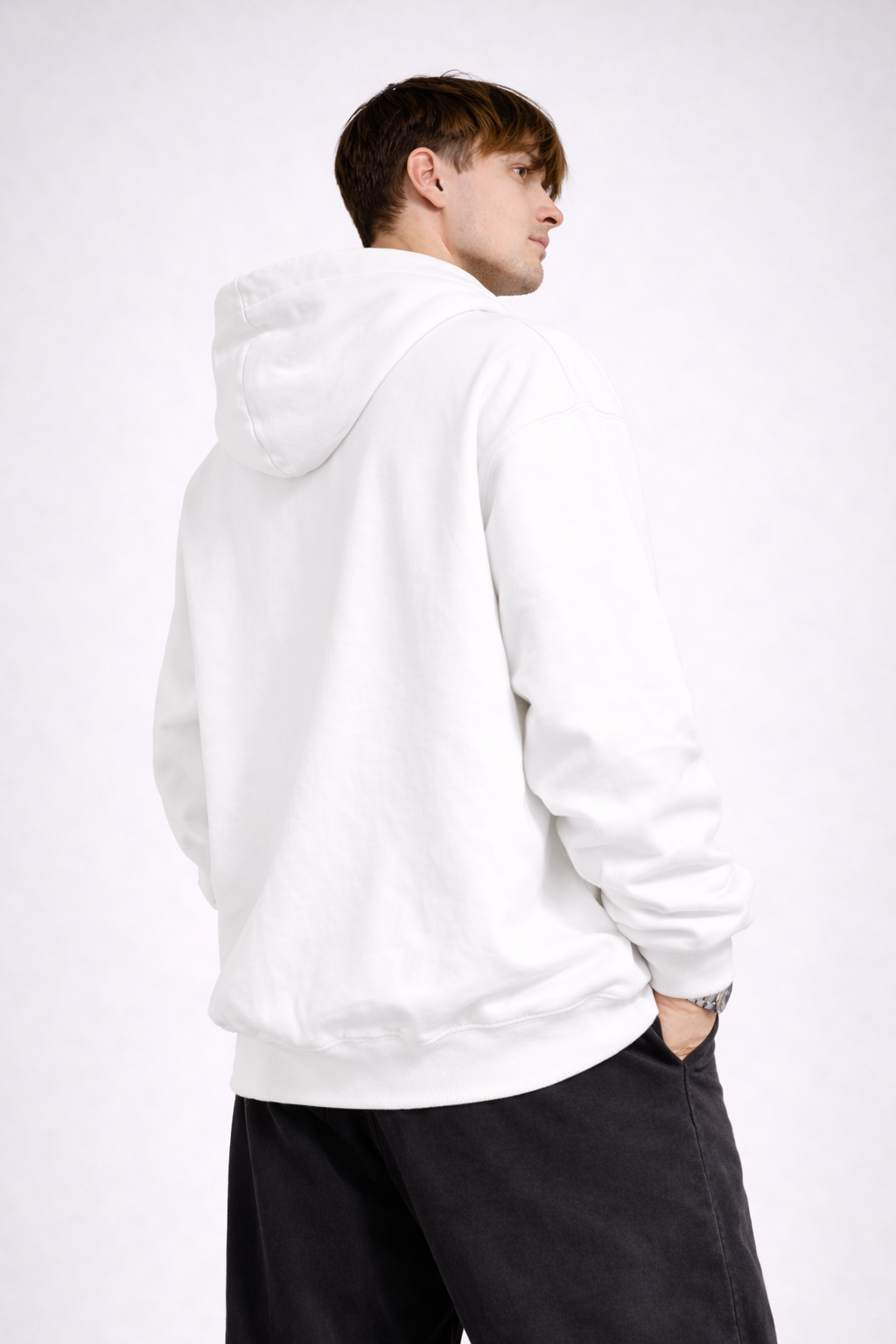 Nior Avenue NEW YORK Hoodie (White)