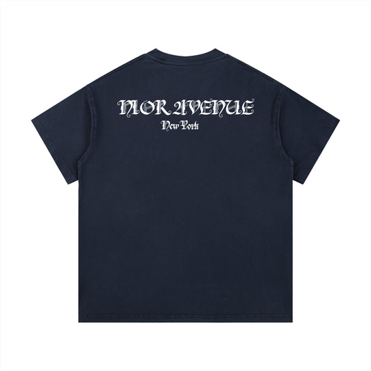 New York Rose Tee (Royal Blue)