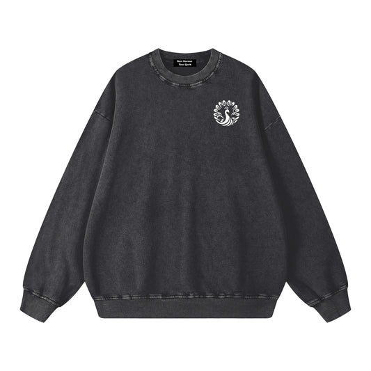 NYC Coordinates Crewneck (Black)