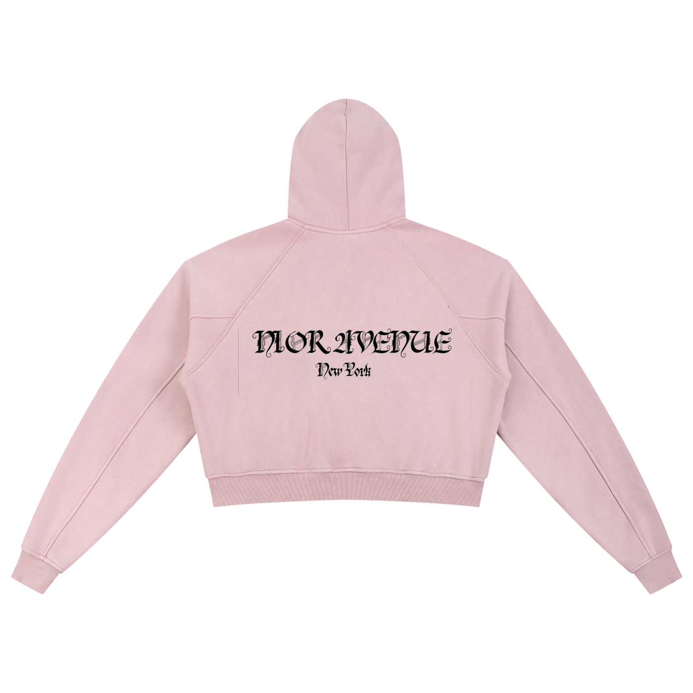 Women's Gothic Script Hoodie (Pink)