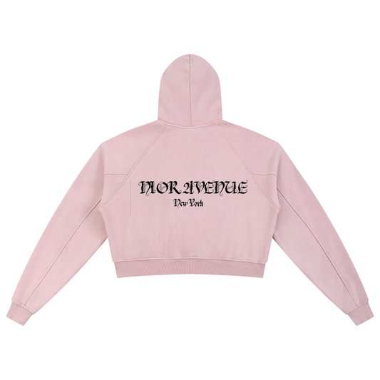 Women's Gothic Script Hoodie (Pink)