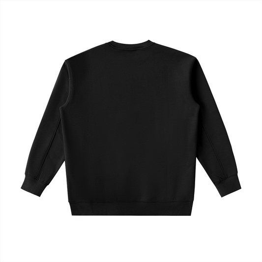Varsity Inspired Crewneck (Black)