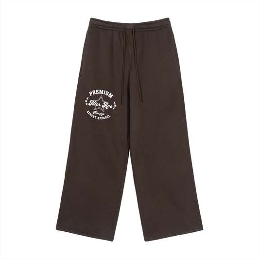 Varsity Emblem Sweatpants (Brown)