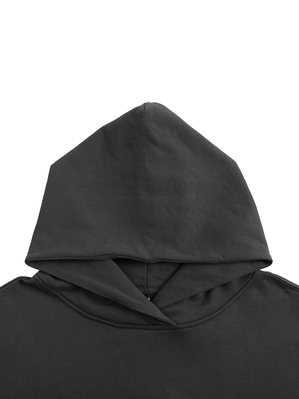 Timeless Elegance Boxy Oversized Hoodie (Black)